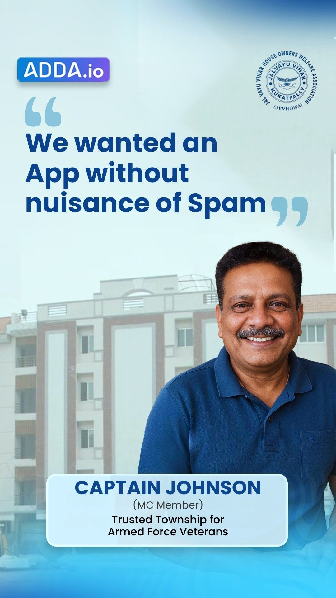Captain Johnson — Jal Vayu Vihar
