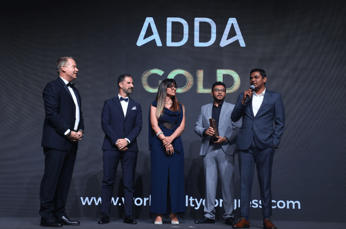 ADDA at the World Realty Congress — Gold Award