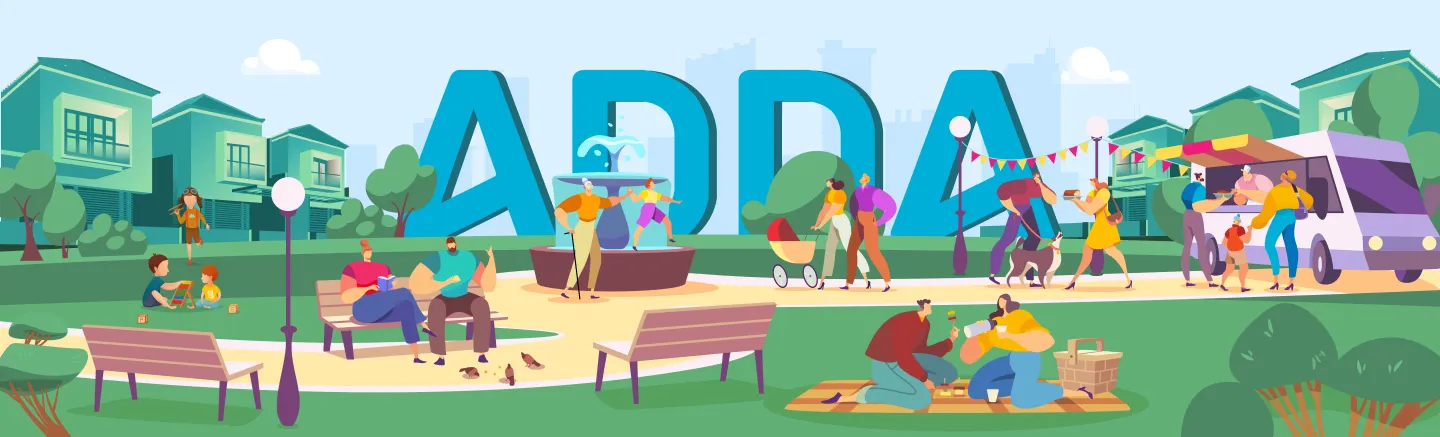 ADDA — Happy Community Living illustration