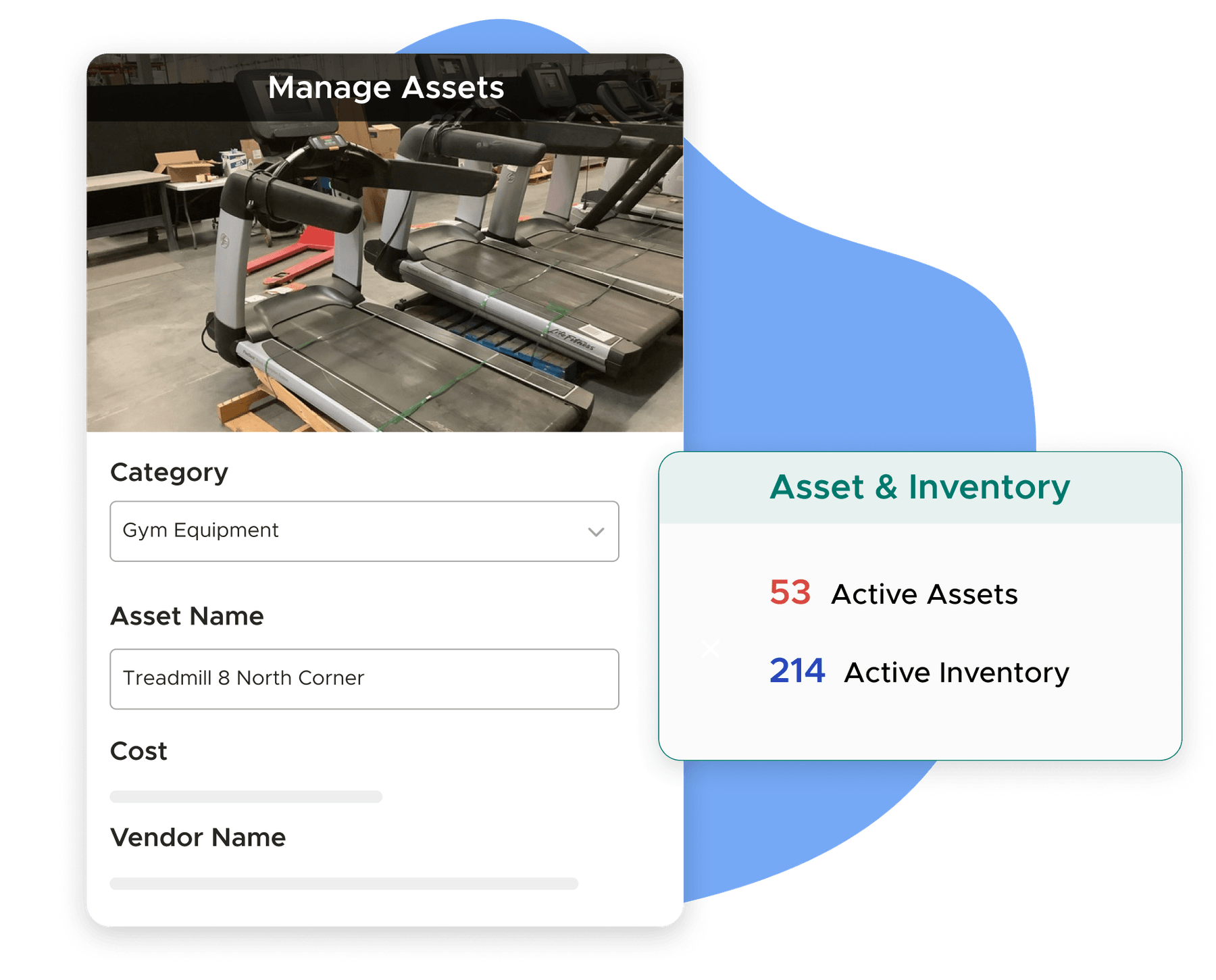 Centralized Asset Registry mockup