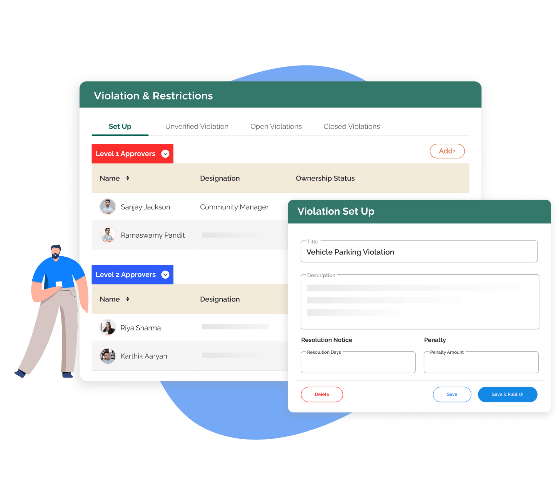 Restrictions List & Violation Tracking