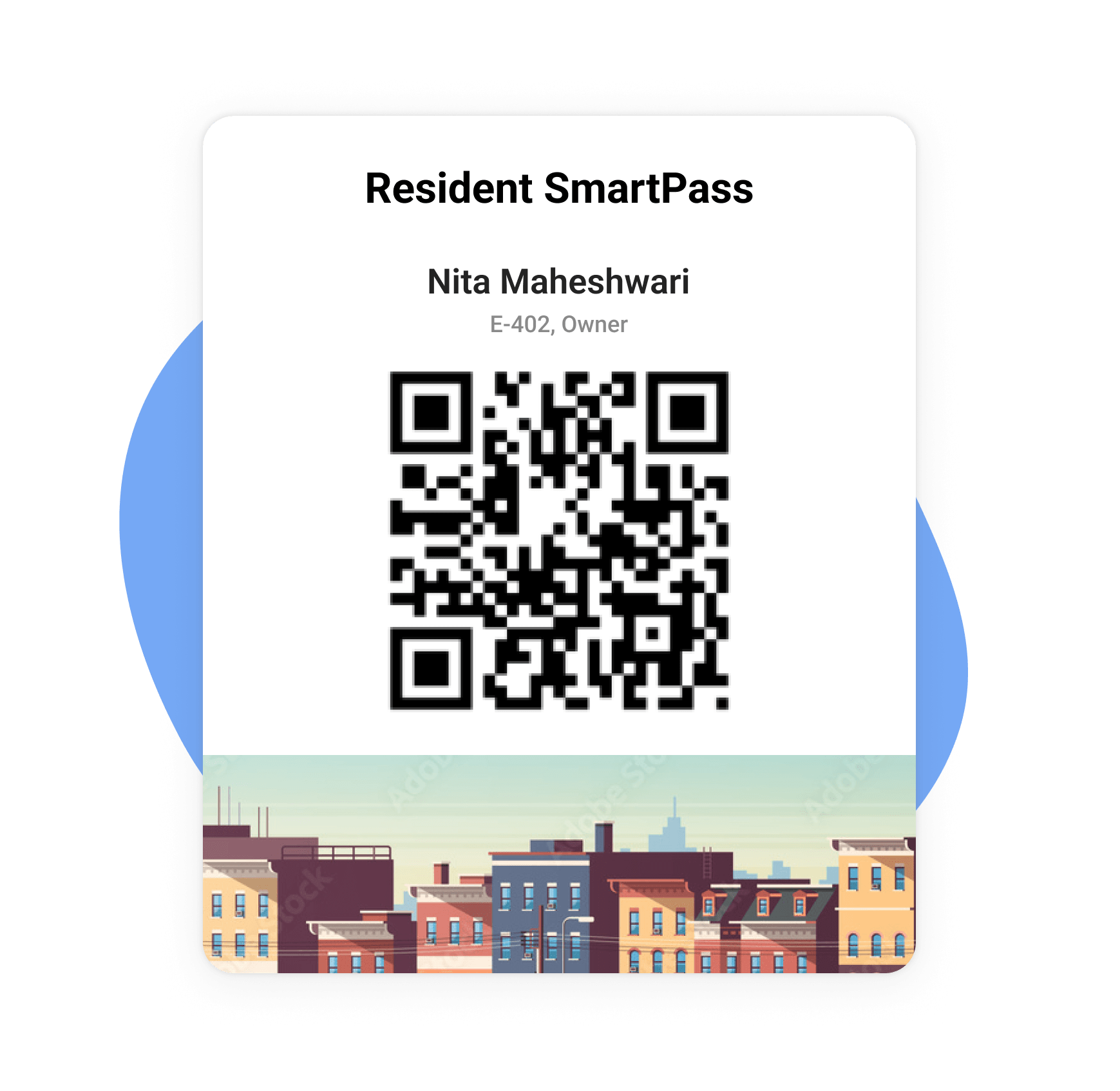 Smart Pass for Secure Resident Access Across the Community
