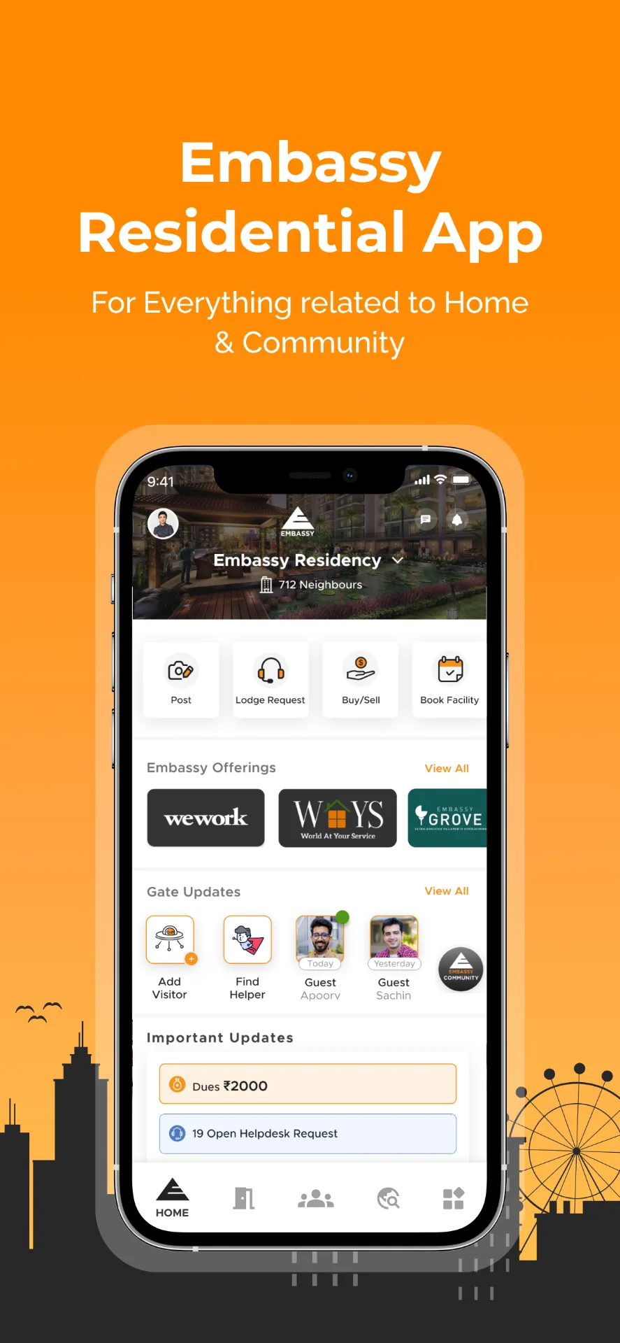 Embassy Residential App